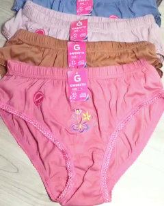 CD Wanita Gwenith Bordir WARNA 9006| Celana Dalam wanita murah BAHAN TEBAL | Karet Bungkus
