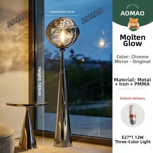AOMAO | Light Luxury Minimalist Italian Lava Floor Lamp