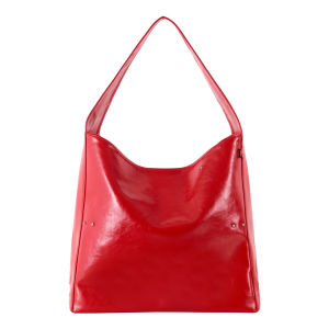 DirtySix 2025AW Original Drum Minimalist And Rock Little Rivet Large Tote Bag Youth Casual Shoulder Handbag Leather Purse