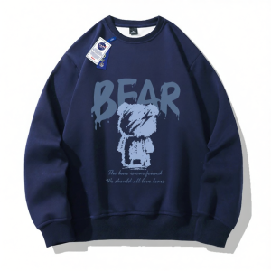 Collaborative Design Loose Casual Long Sleeve Sweatshirt