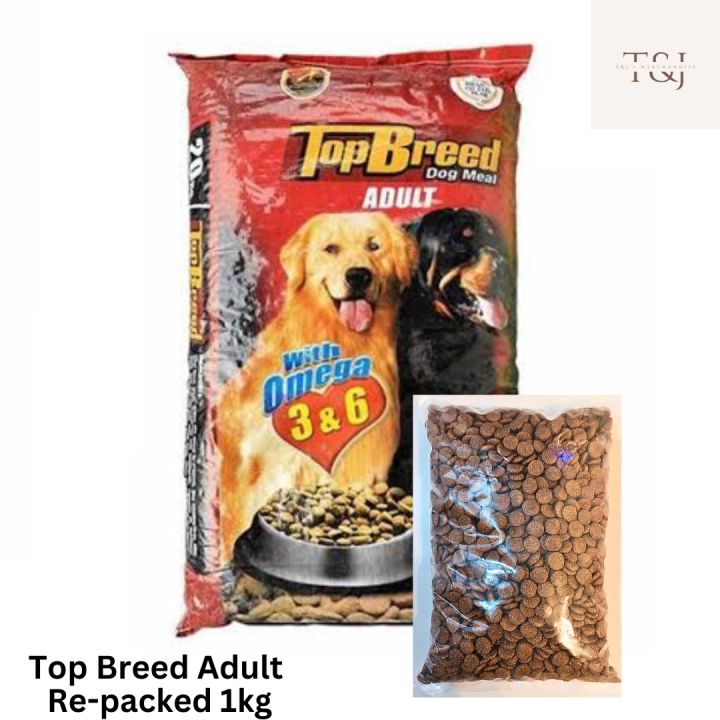 Top Breed Adult 1kg Lazada PH