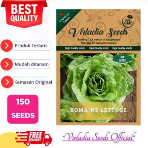 [Virladia Seeds] Biji Benih tanaman Selada Green Romaine