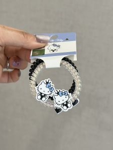 Dây Thừng Tóc Dây Điện Thoại Kitty Cat Dây Buộc Tóc Cho Bé Gái Dây Buộc Tóc Không Gây Hư Tổn Cho Tóc Quà Tặng Cho Bạn Trai Và Bạn Thân