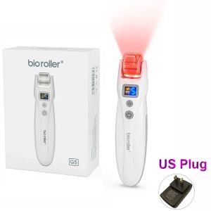 Dr. Pen | Bio Roller G5 540 Needles Microneedling Derma Roller Vibration Microcurrent Facial Device with 2Pcs Heads Needle length 0.2mm