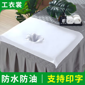 Khăn Mặt Massage Chuyên Nghiệp Cho Phòng Tắm Khăn Trải Giường Lỗ Chống Thấm Nước Chống Dầu Dùng Trong Phòng Làm Đẹp