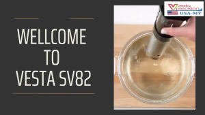 Máy nấu chậm Sous Vide dùng cho gia đình nhà hàng thương hiệu Mỹ Vesta Precision SV82 1200W - Bảo Hành 1 Năm