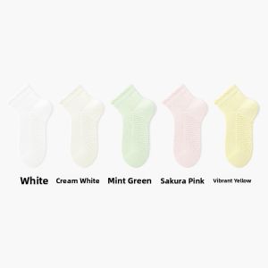 B&C.Room | Childrens Mid-Calf Socks Breathable Summer Thin Cotton Pure Sweat Absorbent Anti-Odor Student Socks Boys Girls Share Use