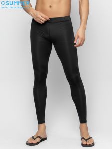 New OSummer Mens Two-Piece Swimming Trunks Quick Dry Surfing Fitness Bottoms Prevent Embarrassment Sporty Dive Pants