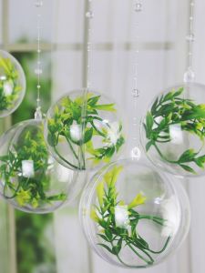 Spring Summer Decorative Ball Window Display Green Plant Simulation Decoration Kindergarten Creative Atmosphere Decoration