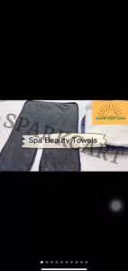 SPARKCART 1pcs 50x40CM U Shape Esthetician Face Facial Towel Salon Beauty Spa Facial Towel Microfibre Reusable