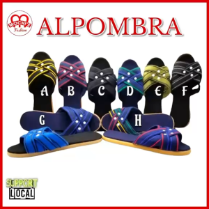 Alpombra Mens Trensas Multicolor non-slip and heavy-soles braided straps native slippers (10 Colors)