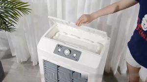 40L พัดลมไอเย็น พัดลมไอระเหยเคลื่อนที่ เครื่องปรับอากาศเคลื่อนที่ อากาศ พัดลมแอร์เย็นๆ ระบายความร้อนได้อย่างดี เสียงเงียบ