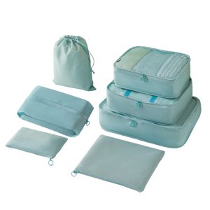 Portable Travel Storage Kit: 7 Bag Organizer Set B14/B14X