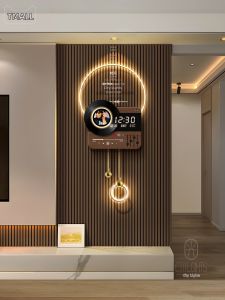 CTYLIGHTZ | Perpetual Calendar Electronic Luminous Wall Clock