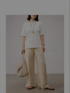 Comfortable Loose-fitting Wrinkle-resist Waist-cinching Trousers