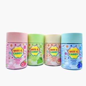 [ 102G Vitt C Candy Strawberry / Green Grape / Blueberry / White Peach ]