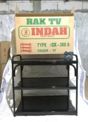 rak tv indah / rak galon / rak buku / rak tv besi / dx300 / rak tv serba guna / rak tv susun 3/ rak kompor