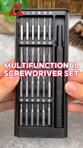 24H Local Ship 24 in 1 Multifunctional Screwdriver Set Repair Tool Kit