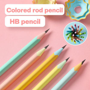 Hami 1Pc HB Pencil Macaron Candy Exterior Color for primary school students Stationery