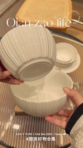 TJE RA-IN Japanese Premium Set Ceramic Tableware Dinnerware Set  Dinner Plate / Bowl / Spoon