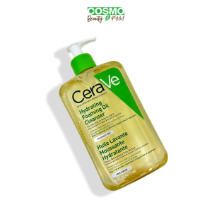 CeraVe Hydrating Foaming Cleasing Oil 473 ml [Suitable to Normal to very dry skin baby skin and allergy-prone skin]