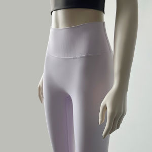 High-Waist Jelly Waist Fitness Pants Womens Running Training Yoga Clothes Quick-Drying Butt-Lifting Sports Pants