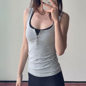 YOYO | Breathable Yoga Vest Thin Sport Bra Open-Back Workout Tank Top