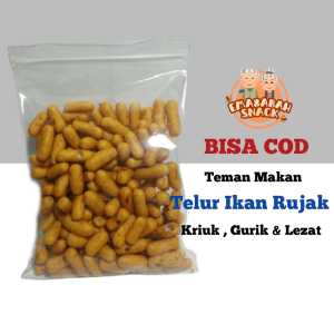 Cemilan Telur Ikan Rasa Asam Manis Dan Pedas Harga Terlaris Termurah Snack