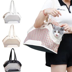 Portable Pet Carrier Shoulder Bag for Small Dogs and Cats Handbag Transparent Breathable