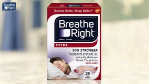 Breathe Right Nasal Strips แถบแผ่นแปะจมูก โล่งสบายขณะการนอนหลับ