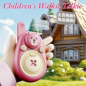 Wireless Smart Intercom 2-pack Rechargeable Outdoor Remote Long-Distance Interphone Childrens Min Intercomunicador Walkie Talkie Toys 儿童对讲机