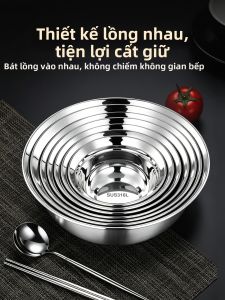 RONGCHUAN | Bát Đa Năng Inox 316L Dày Thực Phẩm