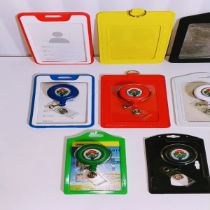 Gantungan Yoyo Id Card Putar Stainless KEMENDESA (Kementerian Desa) + Tempat/Holder Id Card