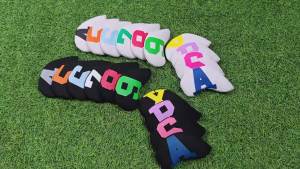 10Pcs Golf Iron Head Covers Neoprene Golf Club Protector Headcovers with Number Tags Lightweight Golf Accessories for Golfers