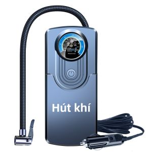 JUMU | Bơm Lốp Ô Tô Điện Di Động Có Đồng Hồ Đo Áp Suất