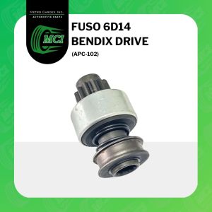 BENDIX DRIVE for Fuso 6D14 APC-102 vindex drive starter motor engine clutch reduction type