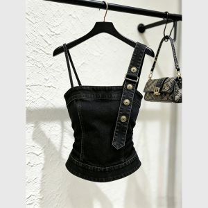 Fashionable Retro Design Denim Vest