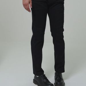 Lee Cooper Slim Fit Long Chino Philips Black: Pakaian Nyaman & Tahan Lama