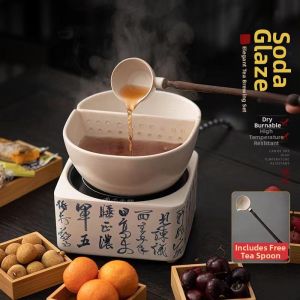 Traditional Tea Making Electric Ceramic Stove Set