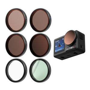 ND Lens Filter for DJI Osmo Action 5 Pro 4 3 Frame UV CPL ND8 ND16 ND32 ND64 Sports Camera Outdoor Shooting Accessories