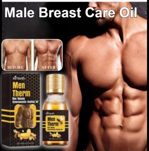 Bee Venom Male Breast Care Oil Men Breast Massage Oil Male Breast Shaping Care Oil Breast Firming Remove Excess Fat