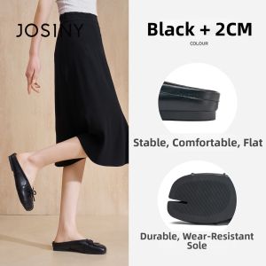 Josiny | Summer Fashionable Casual Split Toe Flat Mule Shoes