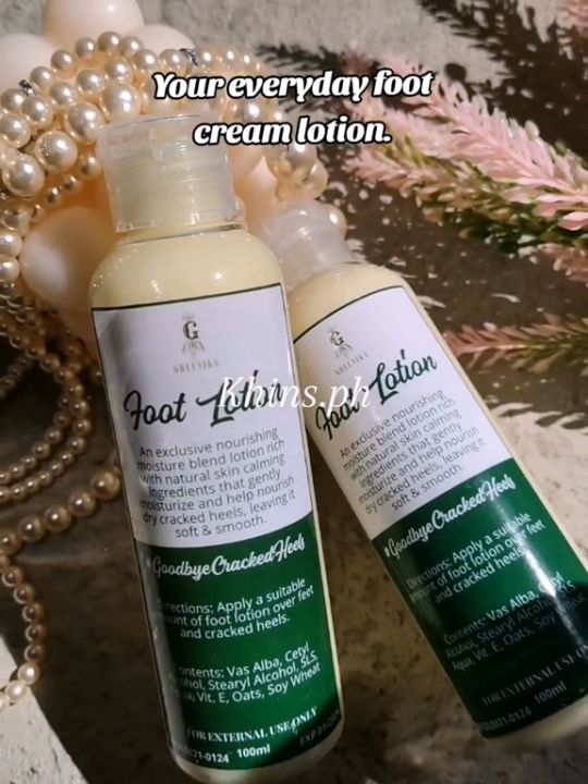 [ FOOTSPA SCRUB SET ] Greenika FootSpa Essentials Gift Set – Foot Soak, Scrub, Lotion, Cream & DeoFoot Spray, Complete Foot Care Kit for Dry Skin & Cracked Heels, Moisturizing & Refreshing Spa Set for Men & Women