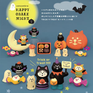 Decole 24 จัดแสดงสัตว์เลี้ยงสุดน่ารักในช่วงฮาโลวีน จัดแสดงในพื้นที่โต๊ะ วัสดุสังเคราะห์ รูปแมว วัสดุสังเคราะห์