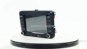 Đầu Phát Đa Phương Tiện Không Dây MEKEDE Carplay Android Auto Dành Cho Volkswagen Skoda Octavia Golf 5 6 Touran Passat Polo Jetta - Màn Hình Cảm Ứng 7 Inch Thiết Kế Double Din