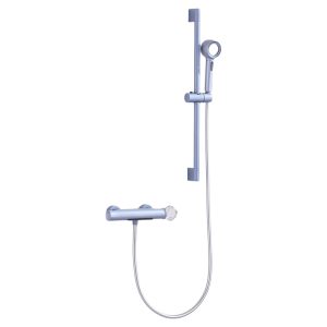 AZOS | Air Pressurized Shower Set No Top Spray Easy Split Copper
