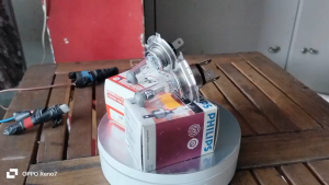 Bóng đèn pha 9005 HB3 (trên nhiều dòng xe) 55W điện 12v bóng Halogen Loại tăng cường sáng +30%.