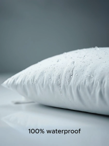 Waterproof Pillow Protector for Boats and Beach Resorts | Custom Size Marine Pillow Cover | Seawater & Spill Proof | Hypoallergenic