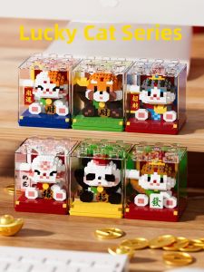 MARD | Lucky Cat and Panda Mini Building Blocks
