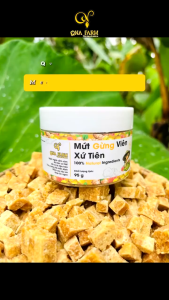 Mứt gừng viên Xứ Tiên cay nhẹ thơm nồng giữ ấm cơ thể 95g PHIÊN BẢN BIẾU TẶNG SET QUÀ - Dory-jp